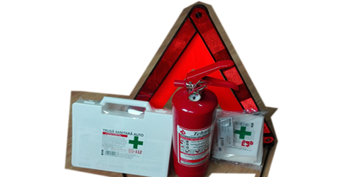 Kit complet stingător auto